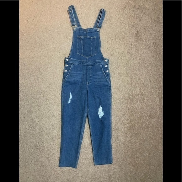 H&M Jean Overalls size 6 - Picture 1 of 11